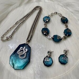 Brighton Shell Shimmer Blue 5 piece set ( Look at Pictures )